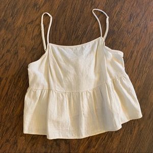 Babydoll Tie Back Tank